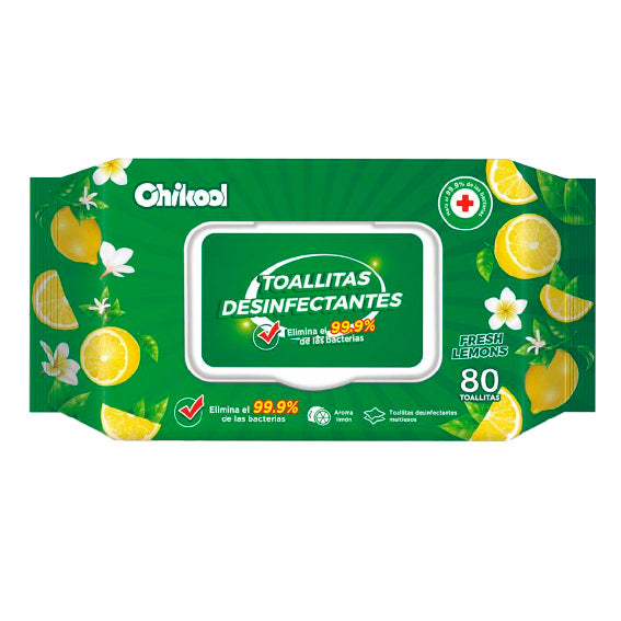 Toalla desinfectante Chikool 80 un.