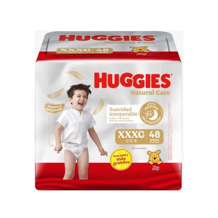 Huggies XXXG natural care 48