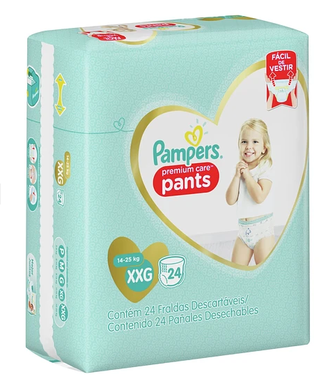 Pampers pants XXG